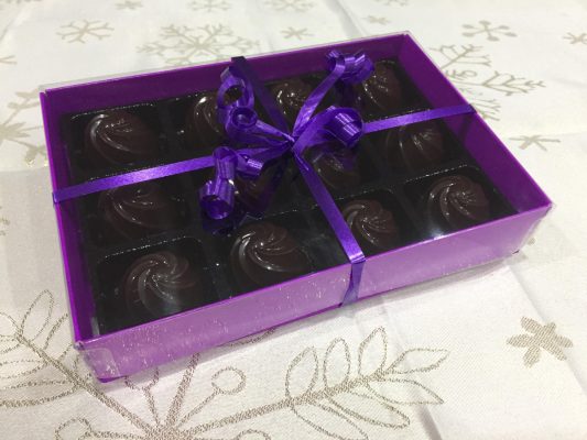 ChocoToyah - Dark Chocolate & Gin chocolate Box