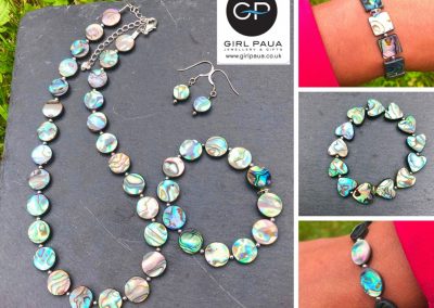 Girl Paua Bracelets & Necklaces