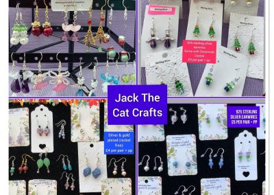 Jack The Cat Crafts - selection of Jewellery
