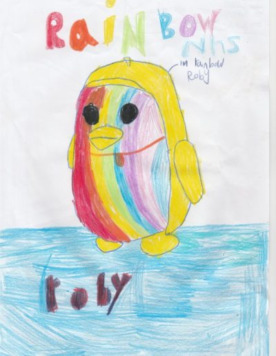 Maisie - Age 8 -Rainbow Roby