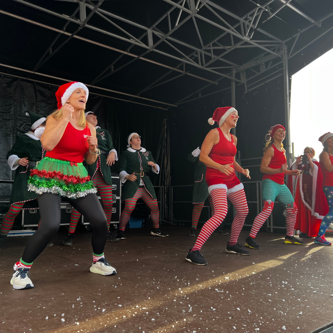 Santa Dash with Savage Fitness