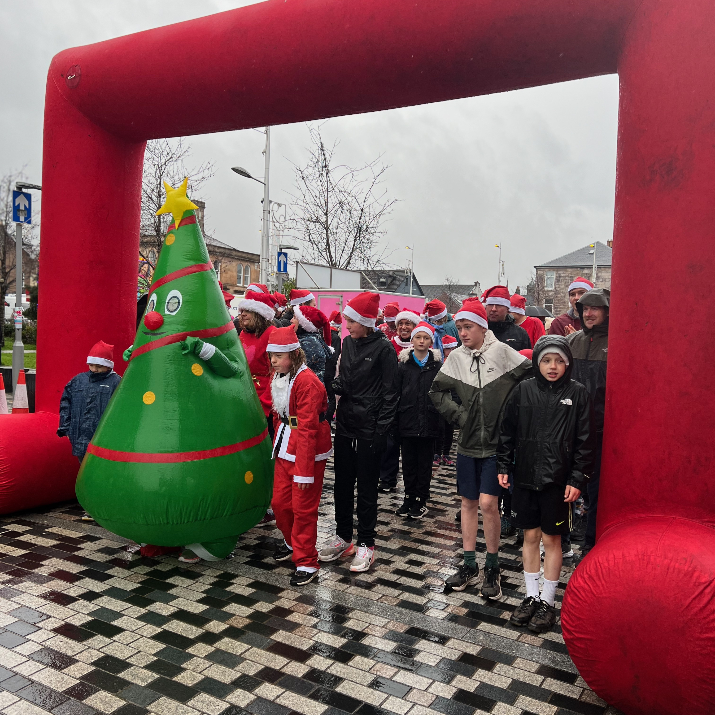 Santa Dash Start